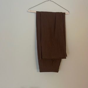 Long baggy brown pants